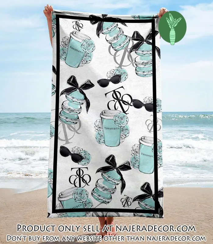 Tiffany & co. beach towel luxury brand hot trending summer  bt00344 njr3014051